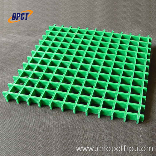 fiberglass molded sump pit square mesh 38*38*38mm grating